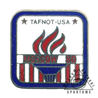 TAFNOT USA MOSCOW 1980